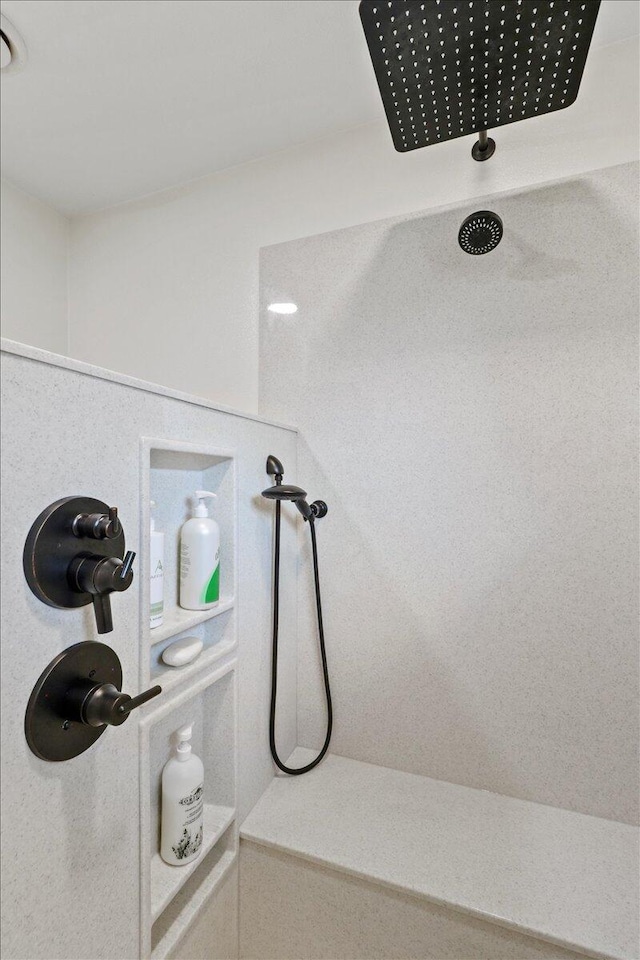 room details with walk in shower