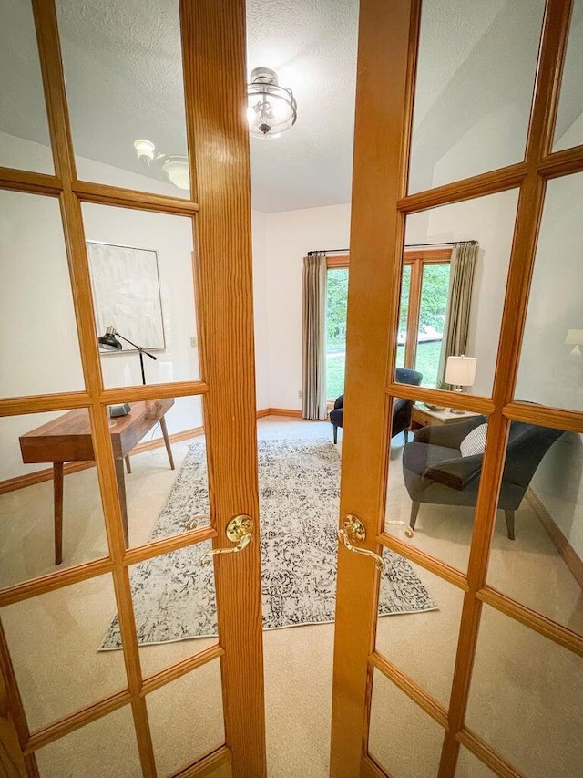 6643 E Turner Springs Dr, Springfield, MO 65809 - doorway with baseboards and carpet