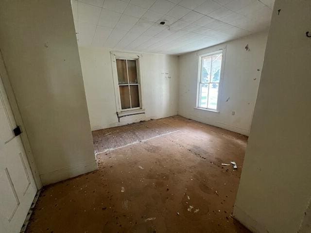 view of empty room