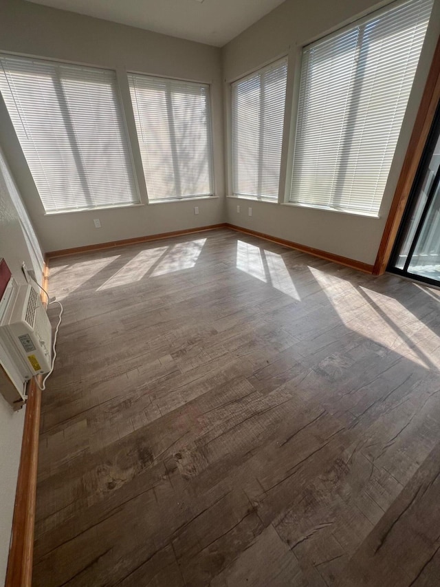 interior space featuring a wealth of natural light and light hardwood / wood-style floors