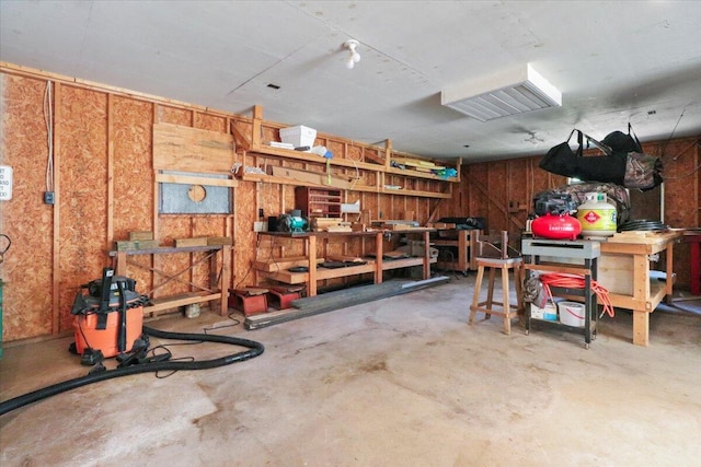 view of storage