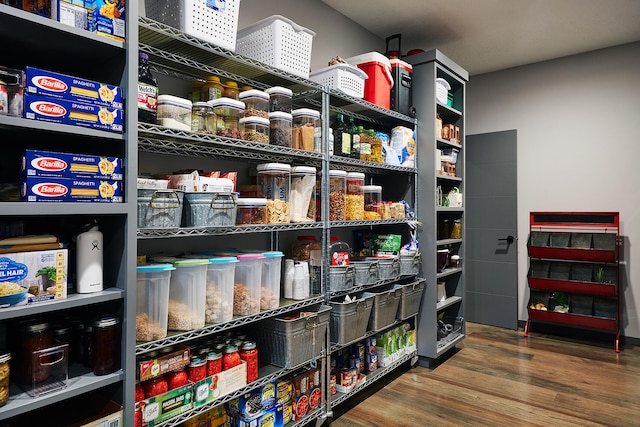 view of pantry