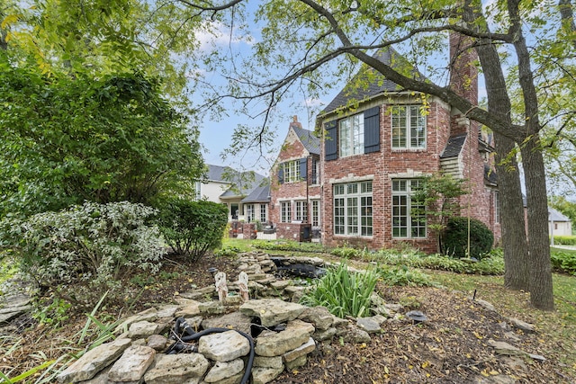 view of rear view of house