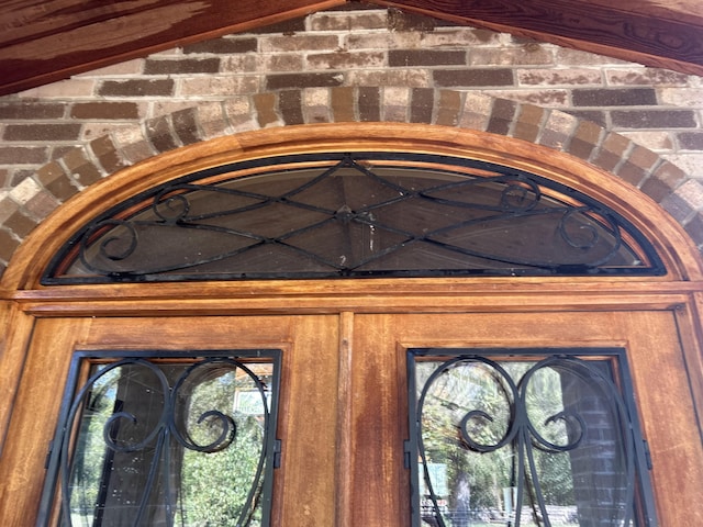 interior details with cooktop