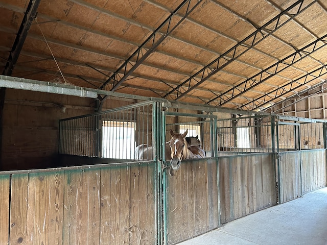 view of stable
