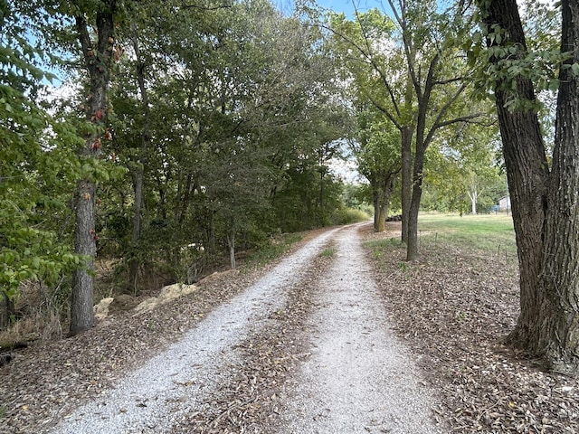 view of road