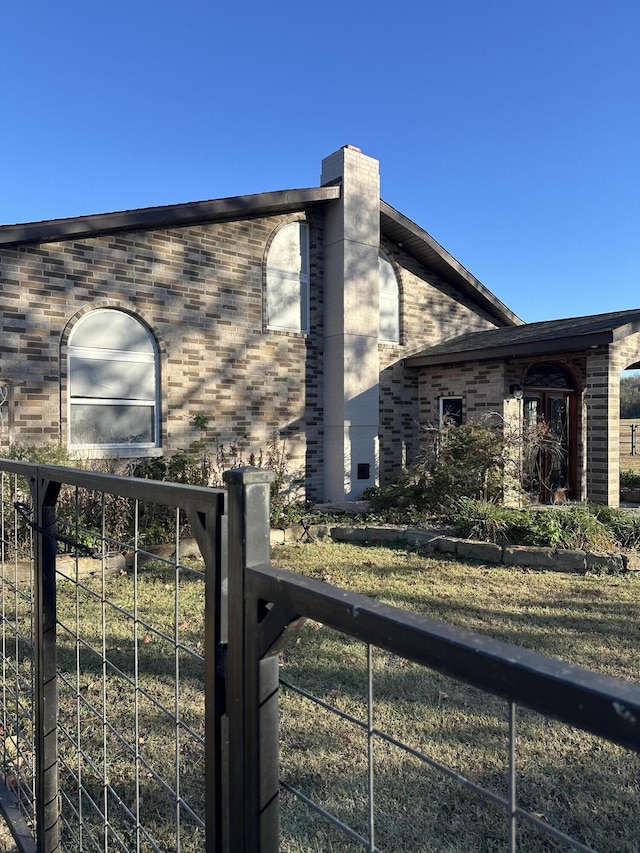 80 State Route Kk, Washburn, MO 65772 - view of side of home with fence and brick siding