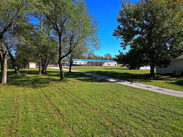 view of yard