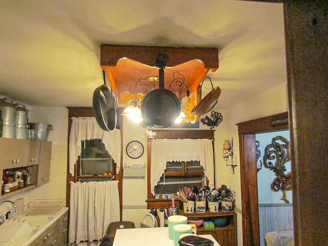 view of dining room