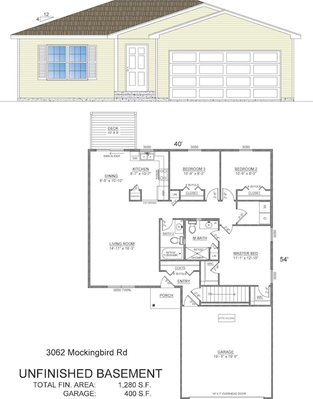 3062 Mockingbird Rd Lot 60, Merriam Woods MO, 65740, 3 bedrooms, 2 baths house for sale