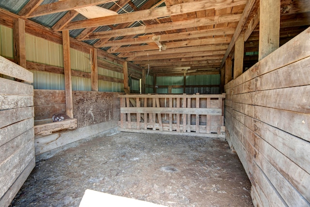 view of stable