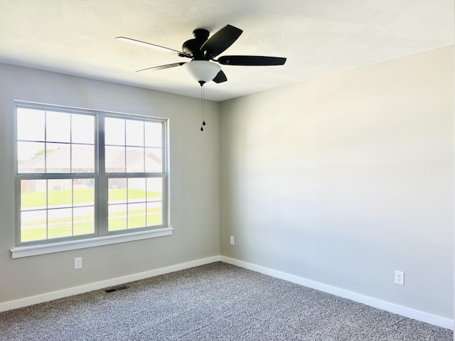 502 James, Billings, MO 65610 - spare room with visible vents, baseboards, and a wealth of natural light