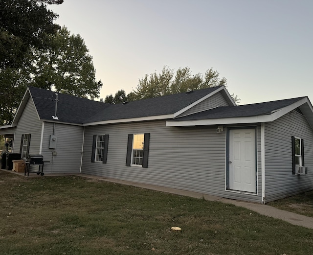 10603 N Main St, Butterfield, MO 65625 - back of property with a yard and cooling unit