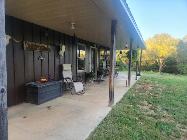 view of patio