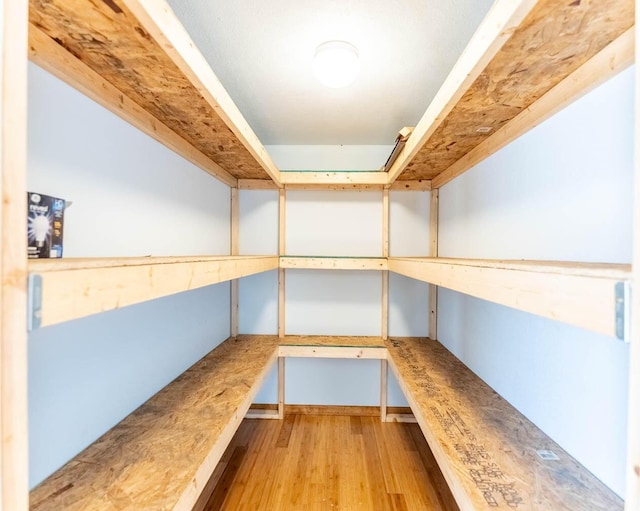 view of storage