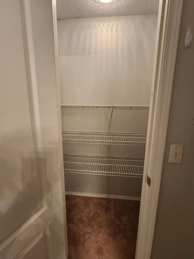 view of pantry