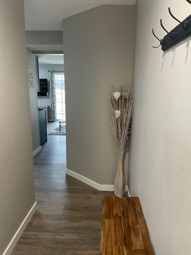 16 Fall Creek Trl Unit 2, Branson, MO 65616 - hallway with dark wood-style flooring and baseboards
