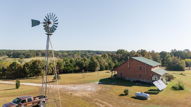 drone / aerial view