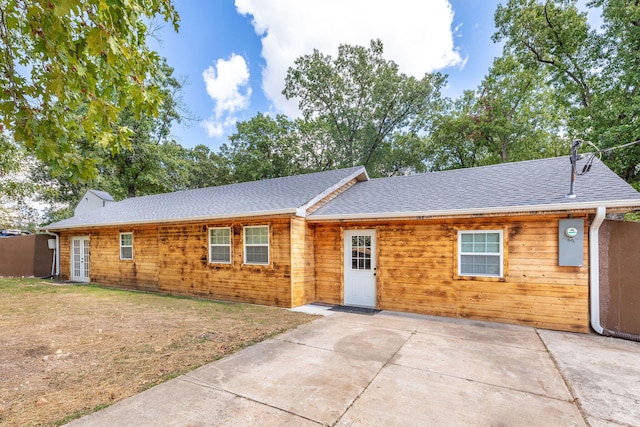 view of ranch-style home