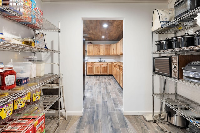 pantry featuring sink