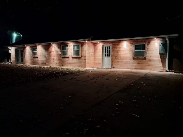 view of ranch-style house