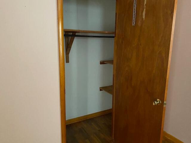 view of closet