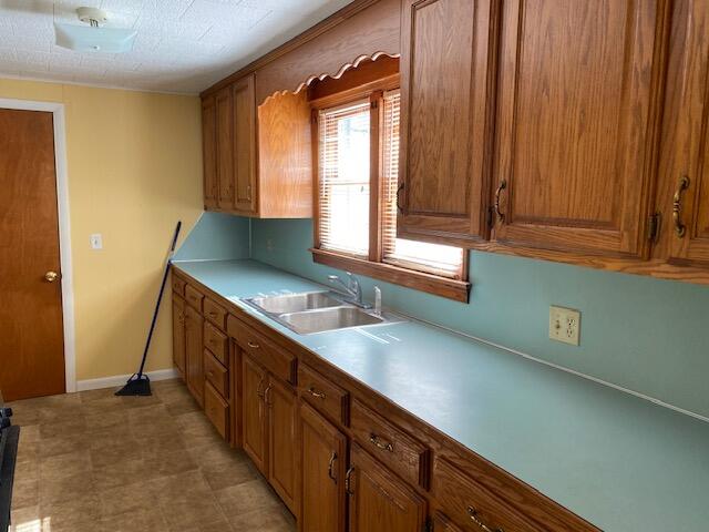 kitchen featuring sink