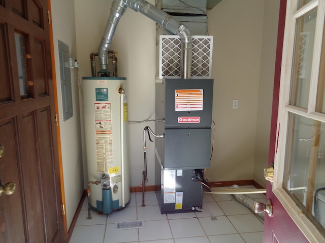 utilities featuring water heater