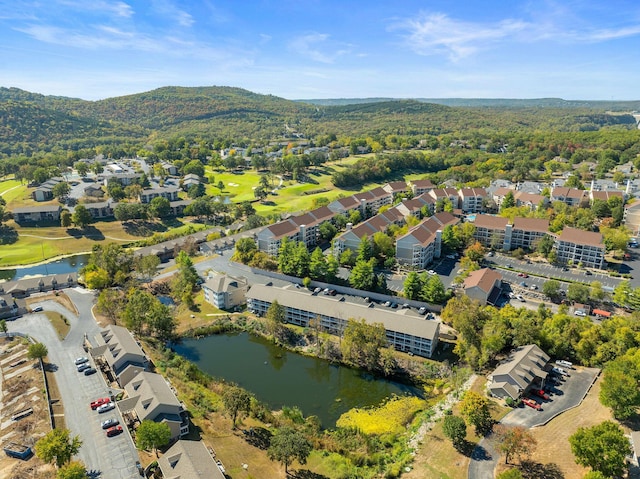 34 Golfshores Dr Unit 8, Branson, MO 65616 - drone / aerial view with a water and mountain view