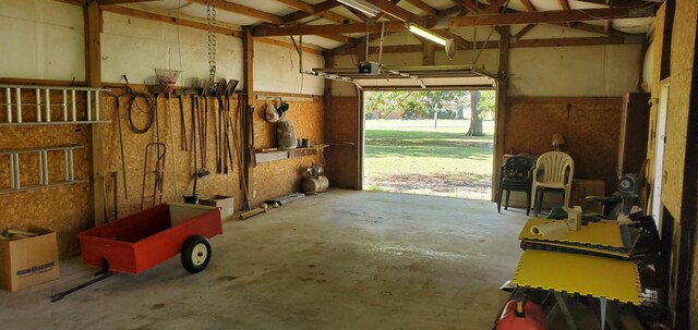 view of stable