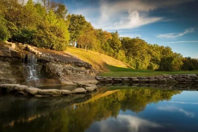 view of water feature