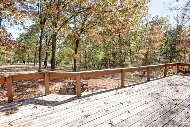 view of deck