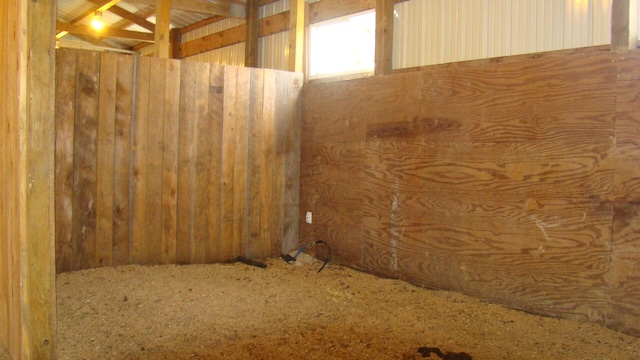 view of stable