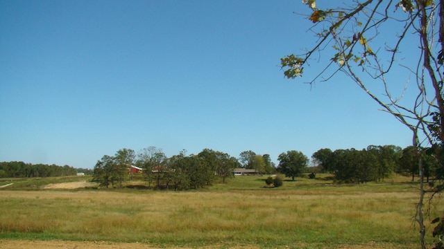 view of nature featuring a rural view