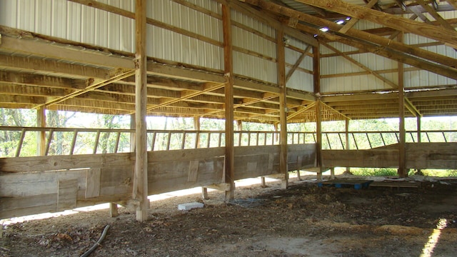 view of stable