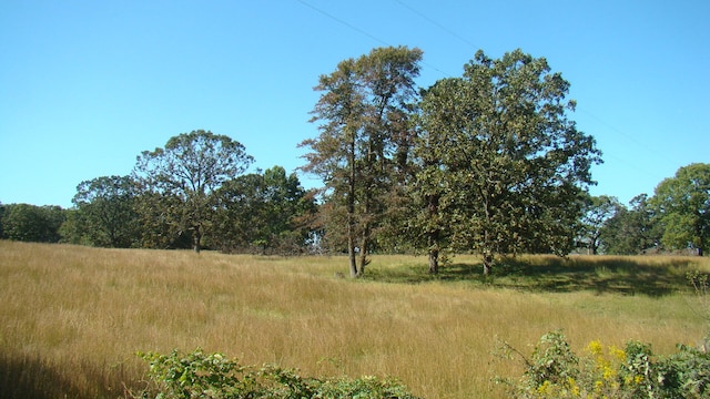 view of nature featuring a rural view