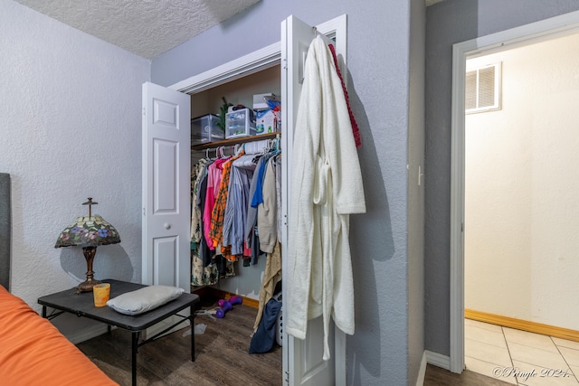 view of closet