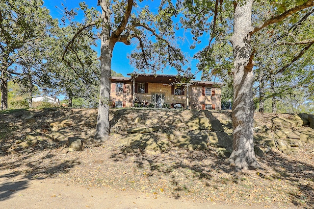 view of rear view of house