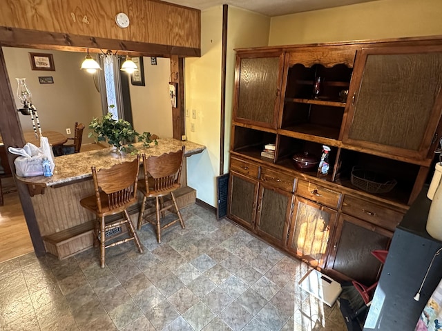 view of dining space