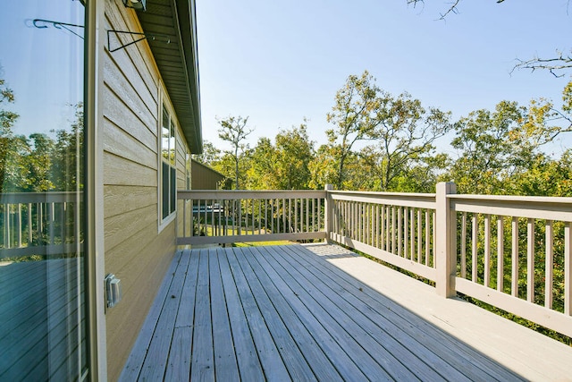 view of deck