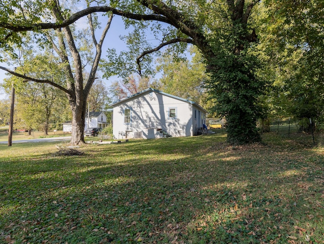 view of yard