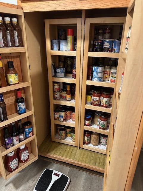 view of pantry