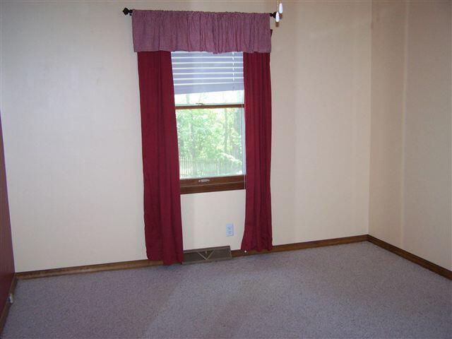 unfurnished room featuring carpet flooring