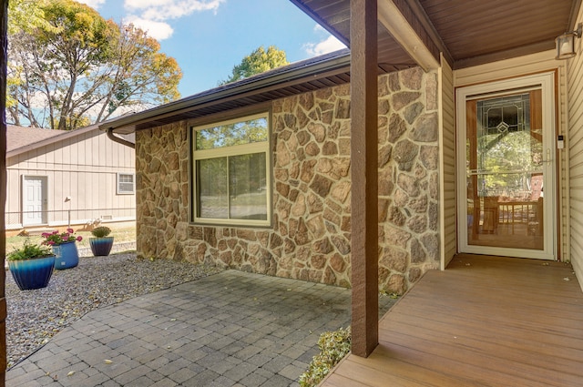 exterior space featuring a patio area