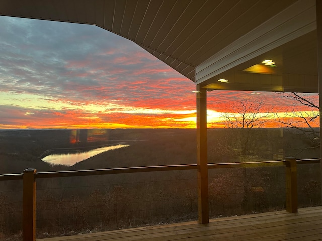 property view of water