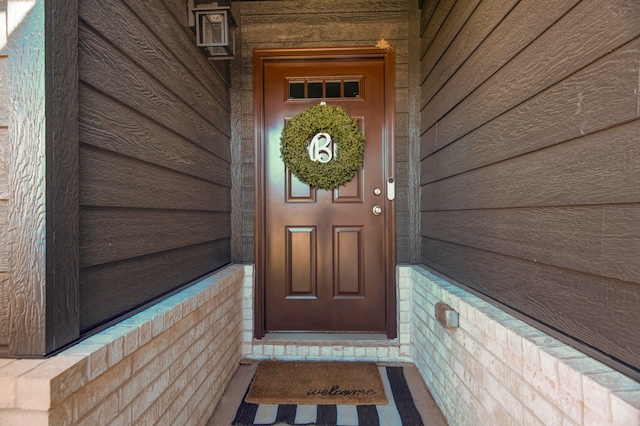 view of entrance to property