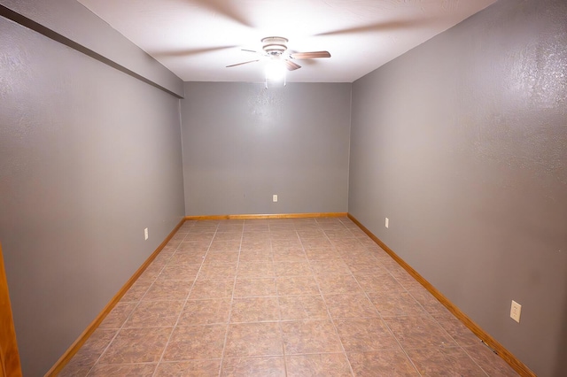 21620 County Road 232, Hermitage, MO 65668 - unfurnished room with baseboards and ceiling fan