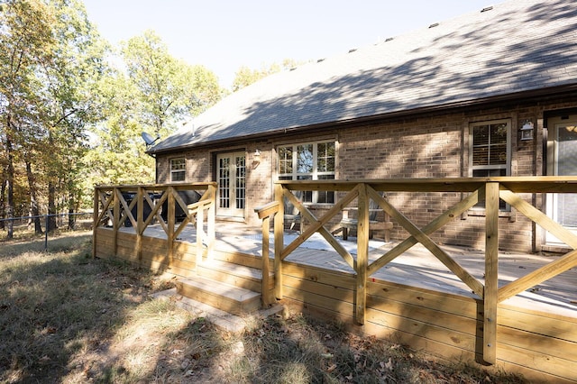 21620 County Road 232, Hermitage, MO 65668 - deck featuring fence