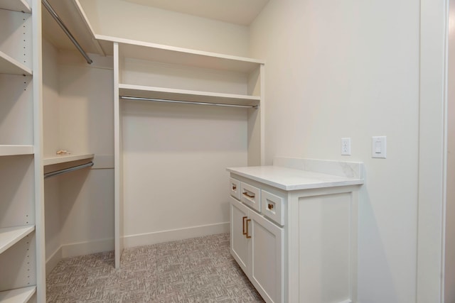 view of spacious closet