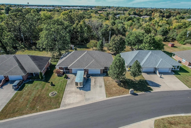 drone / aerial view